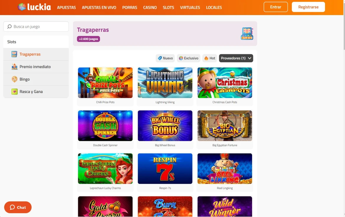 Luckia Online Casino Slots