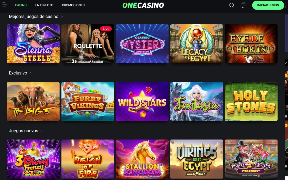 One Casino Slots 