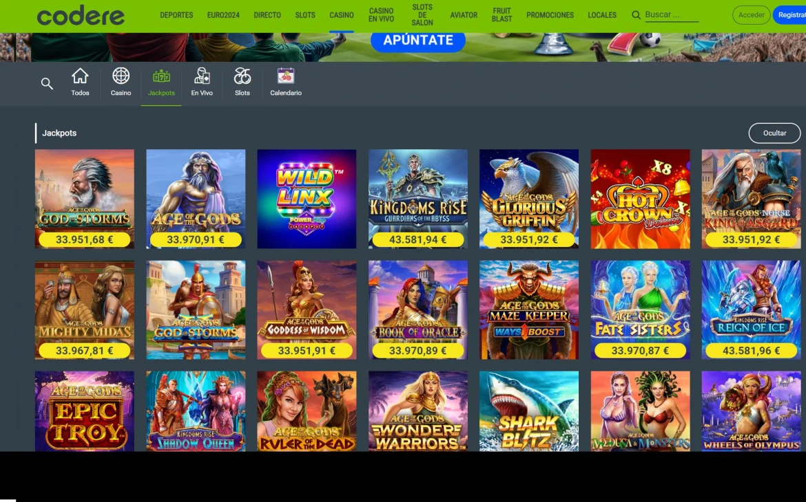 Slots Codere Casino