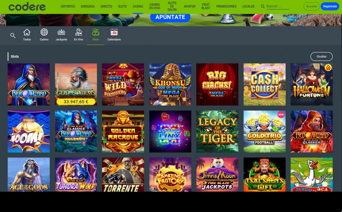 Codere Slots 