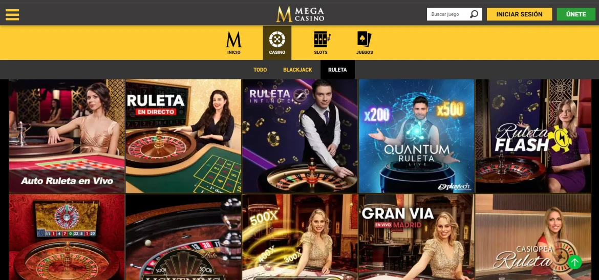 Mega Casino Ruleta 