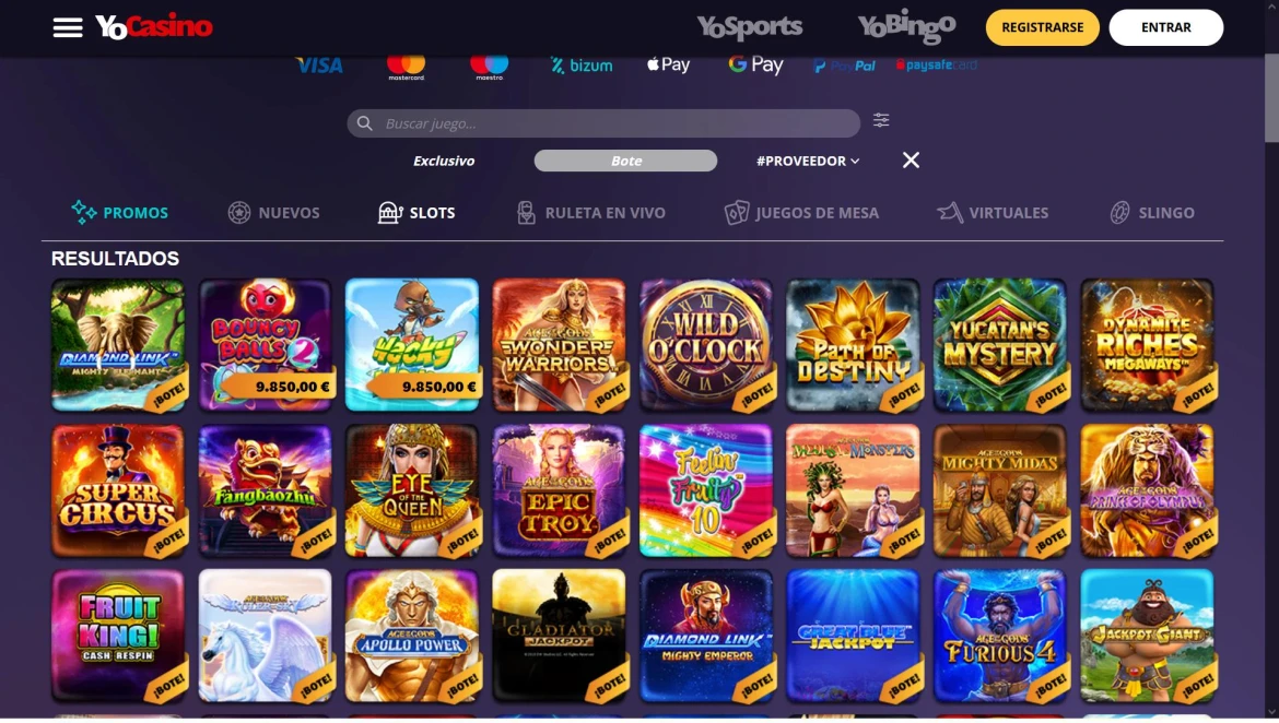 YoCasino Slots 