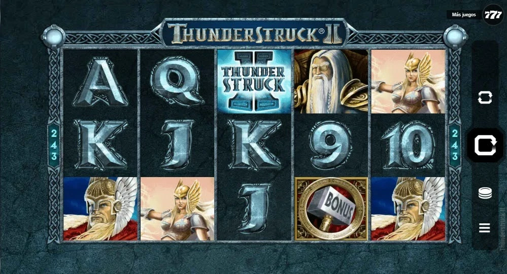 Thunderstruck II Gráficos