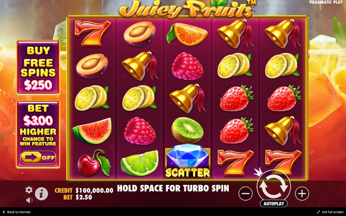 Juicy Fruits tragamonedas