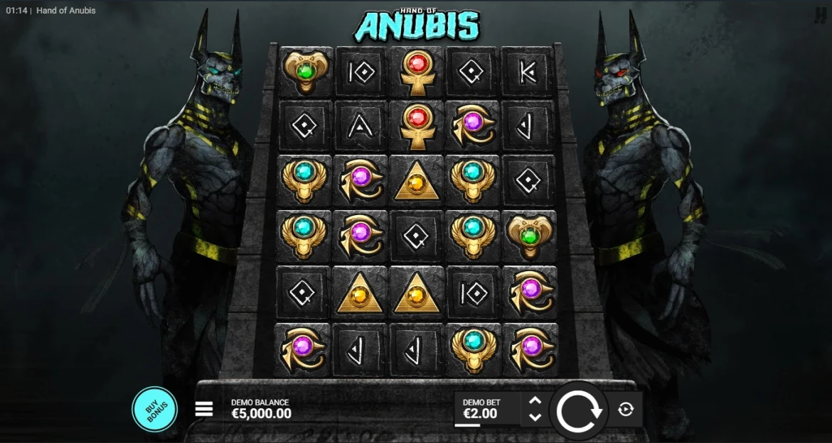 Hand of Anubis Tragaperras 